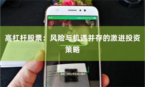 高杠杆股票：风险与机遇并存的激进投资策略