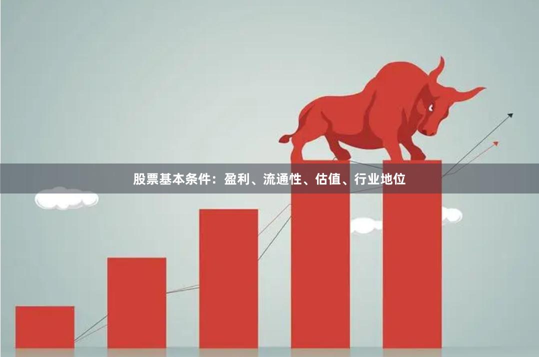 股票基本条件：盈利、流通性、估值、行业地位